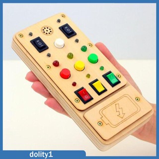 [Dolity1] บอร์ดสวิตช์ไฟ เสริมการเรียนรู้เด็ก สําหรับงานปาร์ตี้