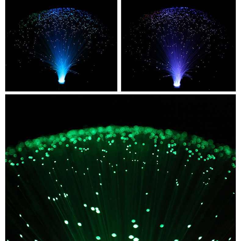 โคมไฟ LED ไฟเบอร์ออปติก รูปดาว ท้องฟ้ากลางคืน หลากสี สําหรับตกแต่งงานแต่งงาน วันหยุด - รูปที่ 5