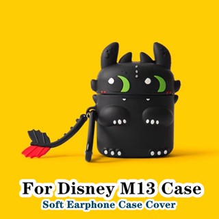 【ของแท้】เคสหูฟัง แบบนิ่ม ลายการ์ตูนหมู สําหรับ Disney M13 M13