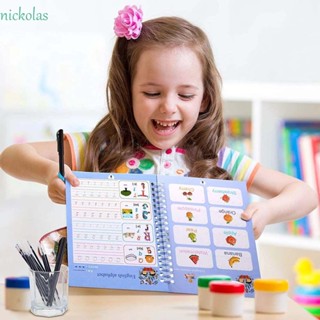 Nickolas ปากกาคัดลอกตัวอักษรภาษาอังกฤษ Montessori สําหรับเด็ก