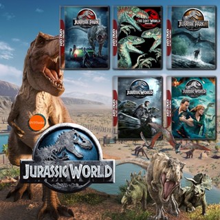 หนังแผ่น Bluray Jurassic Park 1-2-3 and Jurassic World 1-3 Bluray Master เสียงไทย (เสียง ไทย/อังกฤษ | ซับ ไทย/อังกฤษ) หน