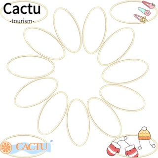 Cactu จี้ชาร์ม สเตนเลส ทองเหลือง สีทอง สําหรับทําเครื่องประดับ DIY