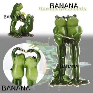 Banana1 ฟิกเกอร์เรซิ่น รูปกบ แฮนด์เมด สําหรับตกแต่งบ้าน รถยนต์