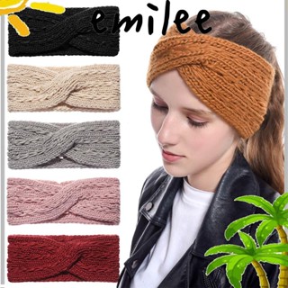 Emilee ที่คาดผมถัก แฟชั่นใหม่ กว้าง กีฬา ที่คาดผม