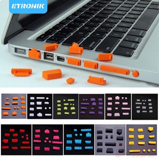 ETRONIK 16 ชิ้น/เซ็ต Anti-Dust Plug Notebook จุกกันฝุ่นแล็ปท็อป Universal USB Dust Plug คอมพิวเตอร์อินเทอร์เฟซฝาครอบกันน้ำ