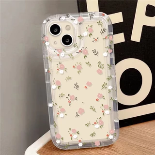 สำหรับ for iPhone 17 11 13 16 14 15 12 Pro Max 6S 7 8Plus X XR XSMAX SE 17Air เคสนิ่มใสถุงลมนิรภัยกันกระแทกการ์ตูนน่าร