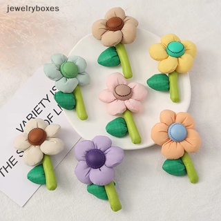 [jewelryboxes] เข็มกลัด รูปดอกทานตะวัน ขนาดเล็ก สีแคนดี้ น่ารัก สไตล์บูติก