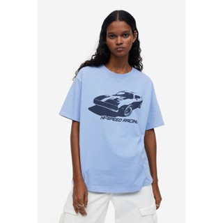 H&amp;M  Woman Oversized printed T-shirt 1131776_3