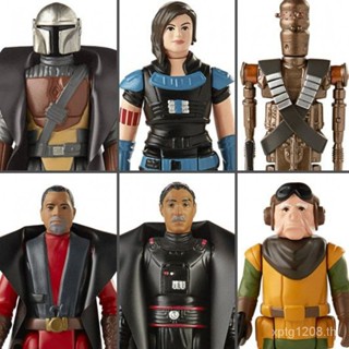 Hasbro โมเดลฟิกเกอร์ Star Wars The Mandalorian Karagi Dean Quill ขนาด 12 ซม. 5 ข้อต่อ สไตล์เรโทร