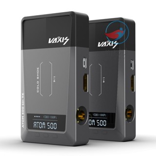 Vaxis ATOM 500 SDI Version 1080P HDMI ตัวรับส่งสัญญาณวิดีโอ ไร้สาย ระยะการส่งสัญญาณ 150 ม. / 492 ฟุต ขนาดใหญ่ สําหรับกล้อง DSLR กิมบอลกันสั่น