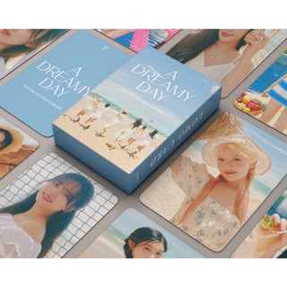 พร้อมส่ง โปสการ์ดอัลบั้มรูปภาพ IVE A DREAMY DAY WONYOUNG REI LIZ LEESEO GAEUL YUJIN Kpop 55 ชิ้น ต่อกล่อง