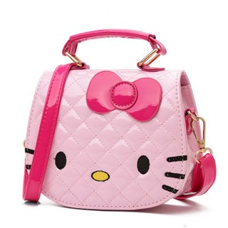 กระเป๋าสะพายข้าง ลาย Hello kitty สําหรับเด็ก