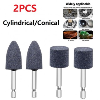 ⚡NEW 8⚡Grinding Head Brown Corundum Cone Hexagonal Shank High Quality Abrasive Tools