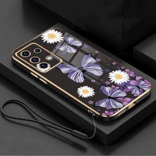 เคสโทรศัพท์ ซิลิโคนนิ่ม ขอบตรง ลายมอนสเตอร์ Stitch ตลก มีสไตล์ สําหรับ Samsung A73 5G A53 A33 A13 A72 5G Galaxy A23 A13 A03s A02s A52 A52s