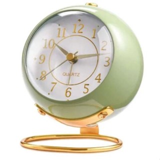 Ins Style Table Clock Retro Alarm Clock Student Bedside Classic Silent Quartz Movement