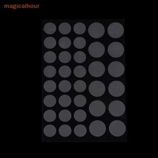 Magicalhour^^ สติกเกอร์ซ่อมแซมสิว 35 ชิ้น ต่อแผ่น / แผ่นแปะปกปิดฝ้า กันน้ํา / แผ่นแปะคอนซีลเลอร์กําจัดสิวที่มองไม่เห็น *ใหม่