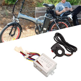 Sports Toy Bike Controller Throttle Kit 24V 500W Speed ​​Controller Battery Indicator Thumb Grip อุปกรณ์เสริม