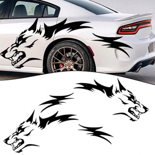 ⚡NEW 8⚡Fashionable Car Accessories Coyote Wolf Vinyl Stickers for DIY Installation