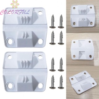 【COLORFUL】Hinge 5.7x5 Cm Hinge Size Plastic Material White Color 3.2cm Hole Distance