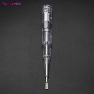 Familywind&gt; ปากกาทดสอบแรงดันไฟฟ้า 250V
 ดี