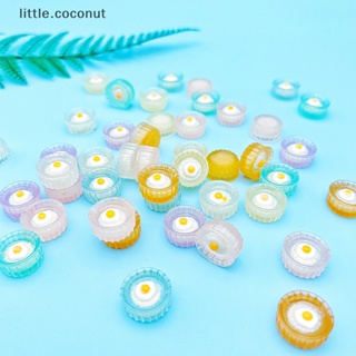 [little.coconut] โมเดลอาหารจําลอง แบบเรืองแสง ขนาดเล็ก 5 ชิ้น