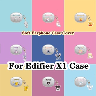 【Direct Supply】เคสหูฟัง แบบนิ่ม ลายการ์ตูนกระต่าย และดาว สําหรับ Edifier X1 X1