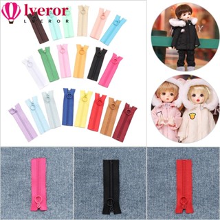 Lveror ซิป ขนาดเล็ก 20 สี สําหรับเย็บผ้า สมุดภาพ DIY 5 ชิ้น ต่อชุด