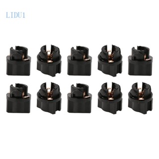 Lidu1 แผงซ็อกเก็ตไฟสัญญาณ T5 Led 10 แพ็ค