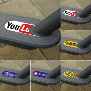 【ONCEMOREAGAIN】Hot Sale Pedal Sticker Sticker Tape Cartoon Graffiti PVC Electric Scooter