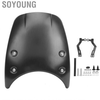 Soyoung Motorcycle Windshield  Ergonomic Beautiful Practical Premium Material for Home