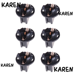 Karen ซ็อกเก็ตหลอดไฟ W5W 168 192 194 T10 ปลั๊กแอนด์เพลย์ สําหรับรถยนต์