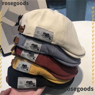 Rosegoods1 หมวกเบสบอล ผ้าลินิน ลาย Peaky Blinders แฟชั่นฤดูร้อน