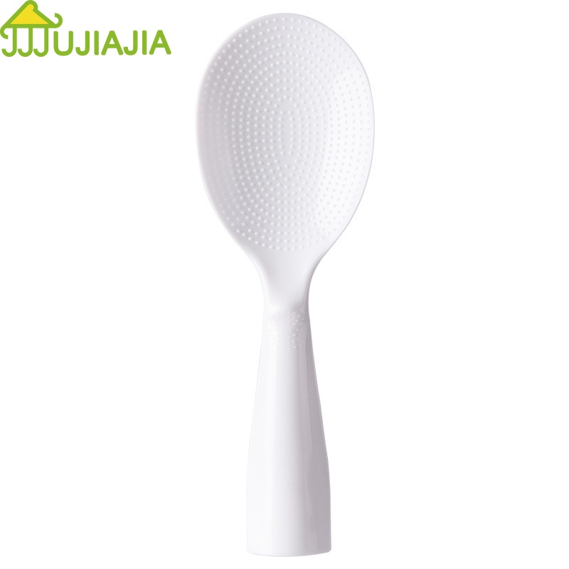 Jujiajia ช้อนพลาสติก ทนอุณหภูมิสูง แนวตั้ง ไม่ติดข้าว