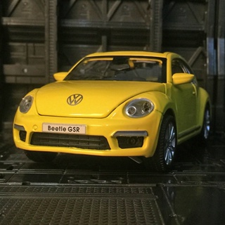 โมเดลรถยนต์ 1:32 Volkswagen Beetle แบบโลหะ ของเล่นสําหรับเด็ก