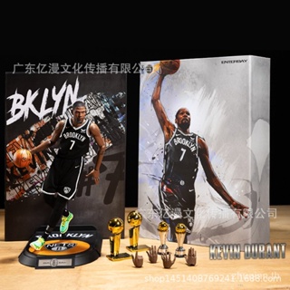 Quick-release 1/6NBA basketball star nets Durant champion hand-held all-body movable invisible wax figure doll ornaments