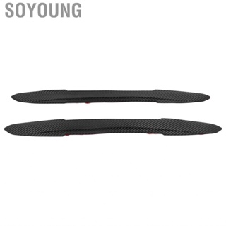 Soyoung Door Edge Guard  2PCS Bumper Strip Rubber  Wear Flexible for Auto