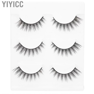 Yiyicc 3 Pairs  Makeup Reusable Natural Thickening