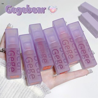 Gege Bear Color Mirror Light Mist Double Lip Glaze Mist Face Makeup White Lipstick Not Easy To Stick To Cup Women&amp;#39;s Lip Gloss nuuo