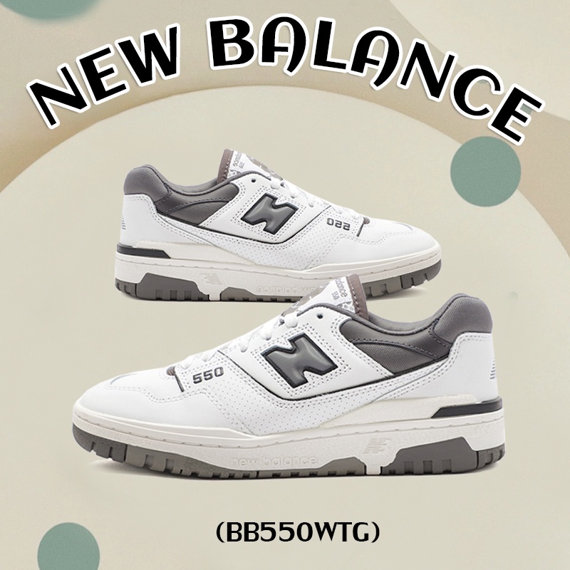 BB550 NB550 NEW BALANCE 550 sneakers NB 550 BB550WTG White Grey