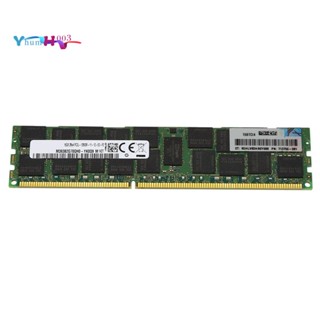 แรมหน่วยความจํา DDR3 16GB 1600MHz ECC REG 240 Pins PC3L-12800R สําหรับ Intel AMD Desktop RAM Memoria