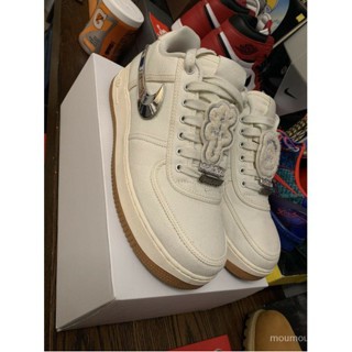 Travis Scott x nk Air Force 1 low sail beige AQ4211-101