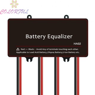 【COLORFUL】HA02 Battery Equalizer for 4 x 12V Batteries Balancer Battery Charger 48V