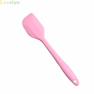 ⭐24H SHIPING ⭐Silicone Spatula Pink Smoother Baking Tool Heat Resistant Kitchen Pastry Tools