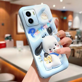 เคสโทรศัพท์มือถือแบบแข็ง กันกระแทก กันรอยกล้อง ลายการ์ตูน Pochacco Melody Kuromi Kitty สําหรับ Vivo Y77 Y77e T1x Y21 Y21a Y21e Y21g Y21s Y21t Y32 Y33s Y33t