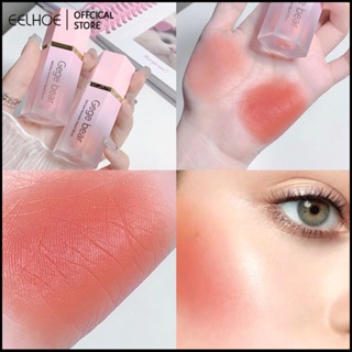 Gege Bear Soft Color Transparent Powder Liquid Blush Moisturizing Clear Whitening Girl Natural Matte Rouge -eelhoe