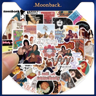 &lt;moonback&gt; สติกเกอร์ใส พิมพ์ลายกราฟฟิติ TV Series สําหรับติดตกแต่งเครื่องเขียน 50 ชิ้น