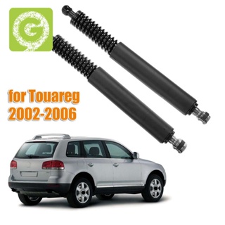 โช้คอัพยกกระโปรงหลัง 7 ลิตร 2 ชิ้น6827550N ชุดสีดํา สําหรับ VW Volkswagen Touareg 2002-2006