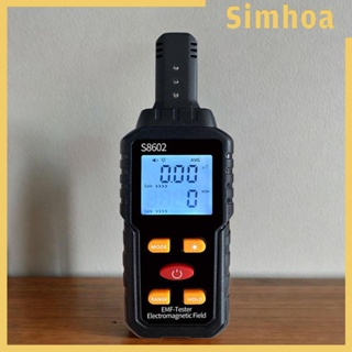 [SIMHOA] เครื่องทดสอบ EMF พร้อมไฟแบ็คไลท์ หน้าจอ LCD 3 in 1 สําหรับอุปกรณ์อุตสาหกรรม สํานักงาน