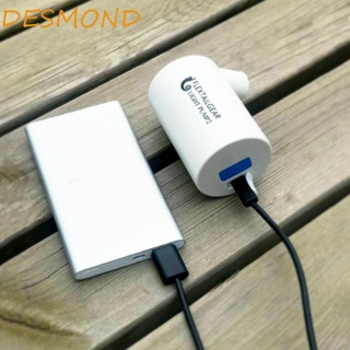 Desmond เครื่องปั๊มลม USB LP2 น้ําหนักเบา แบบพกพา สําหรับตั้งแคมป์ เดินป่า