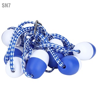 SN7 16.4ft Swimming Pool Safety Divider Rope Floating Buoy Line Accessories for Hot Springs Shallow Beaches